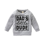 Boys Polyester Letter Grey Sweatshirt Top - Cindi Book