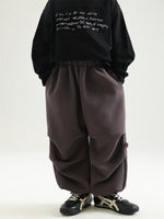 Autumn And Winter Children's Clothing Fleece-lined Casual All-match Loose Knitted Trousers - Cindi Book