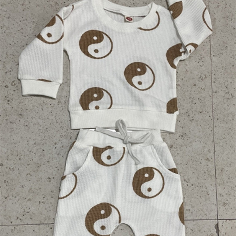 Children's Long Sleeve Sweatshirt And Pants Set - Cindi Book