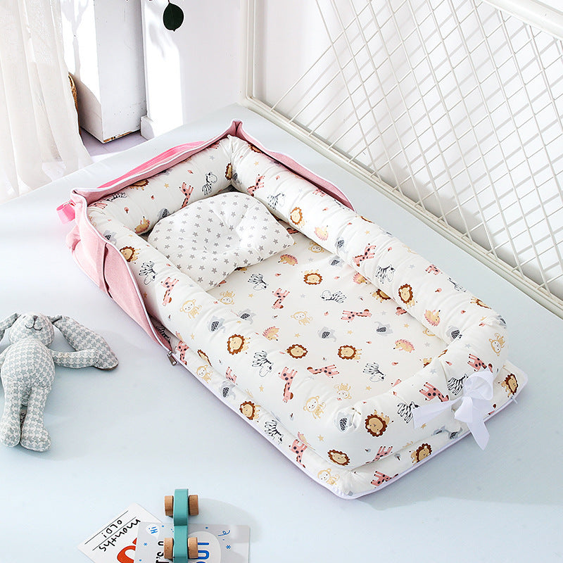 Cotton Portable Baby Crib Newborn Foldable - Cindi Book