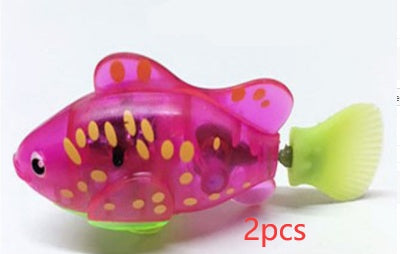 Cat Interactive Electric Fish Water Toy For Indoor Play Swimming Robot Fish Toys For Cat Dog Pet Baby Swimmer Bath Robofish Toys - Cindi Book