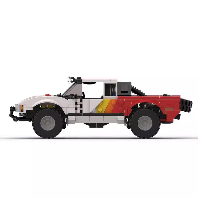 Compatible With Small Particles Diy Assembled Building Block Toys Truck Trolley Model Gift Decoration - Cindi Book