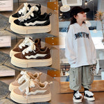 Spring And Autumn New Boys Casual Sneaker Korean Girls Soft Bottom - Cindi Book