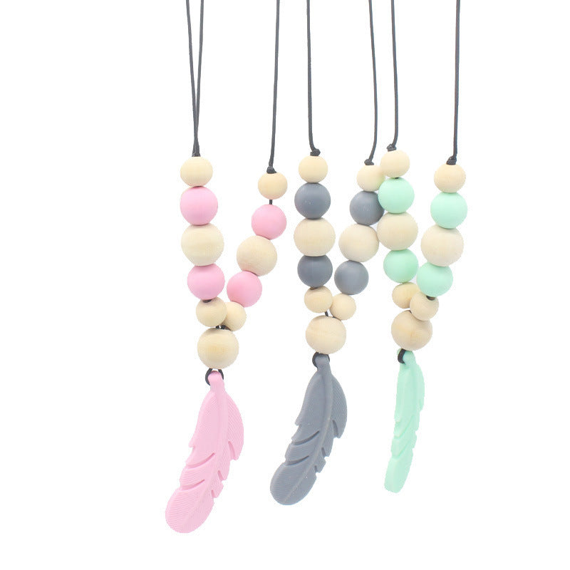 Baby Soothing Teether Protects Safety Baby Teether Necklace - Cindi Book