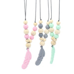 Baby Soothing Teether Protects Safety Baby Teether Necklace - Cindi Book