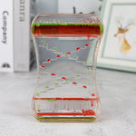 Creative Cruise Fluid Liquid Hourglass Quicksand Timer 2024 Ins Living Room Office Ornaments Desk Table Decorations Home Decor - Cindi Book