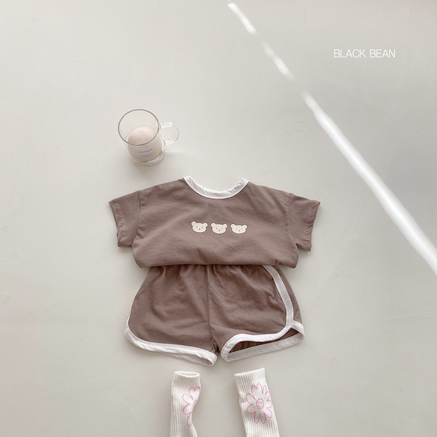 Summer Baby Short-sleeved Shorts Suit Homewear Pajamas - Cindi Book
