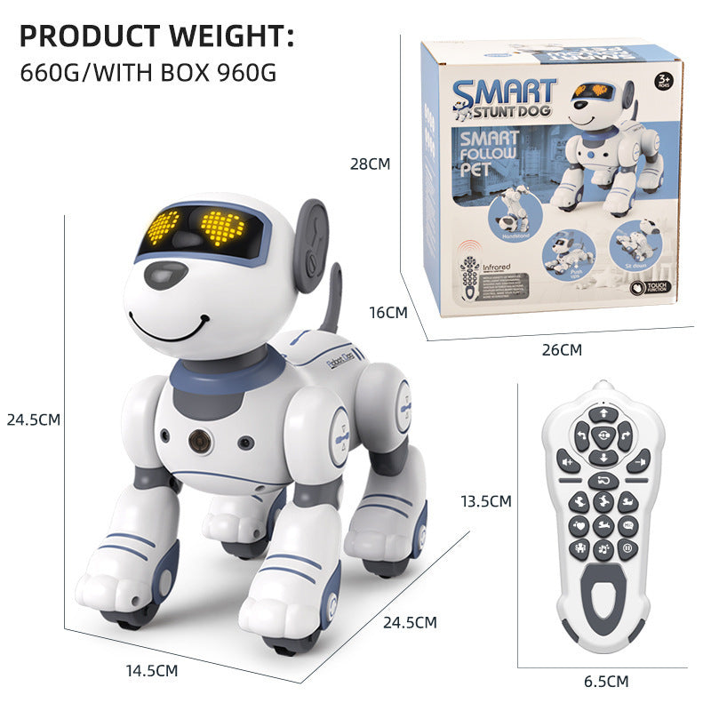 Stunt Pet Dog Electric Gesture Sensing Remote Control Children's Interactive Toys - Cindi Book