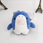 Color Plush Pendant Fragrance Shark Cute Keychain - Cindi Book