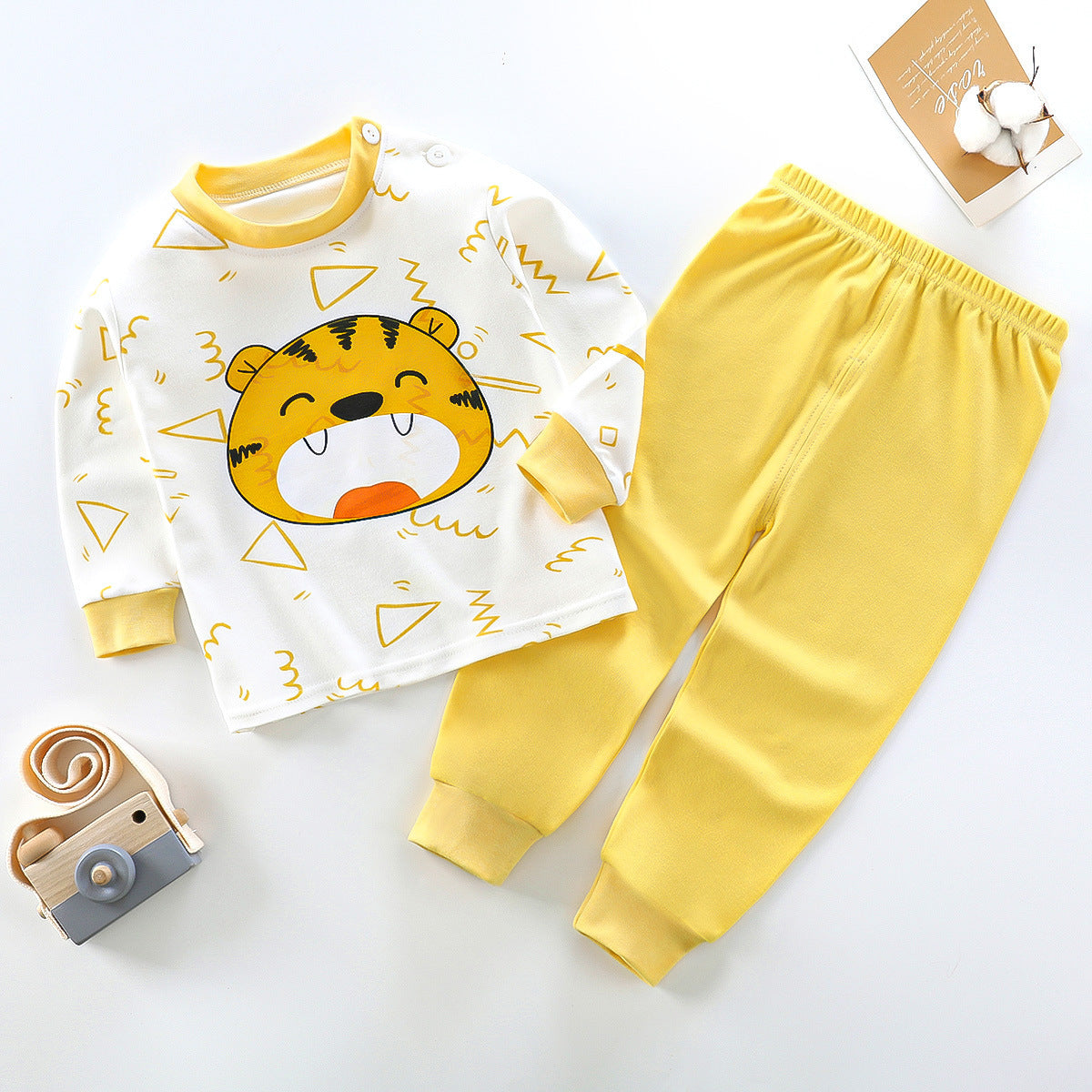 Autumn And Winter Underwear Suit Cotton New Men And Women - Cindi Book