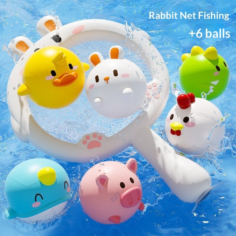 Baby Bath Toy Glowing Soft-plastic Animal For Playtime In The Bathtub - Cindi Book