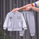 Boys Baseball Jacket Korean Two-piece Set - Cindi Book