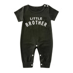 Male Alphabet Long Sleeved Romper Newborn Baby Jumpsuit Female Baby Casual Romper - Cindi Book