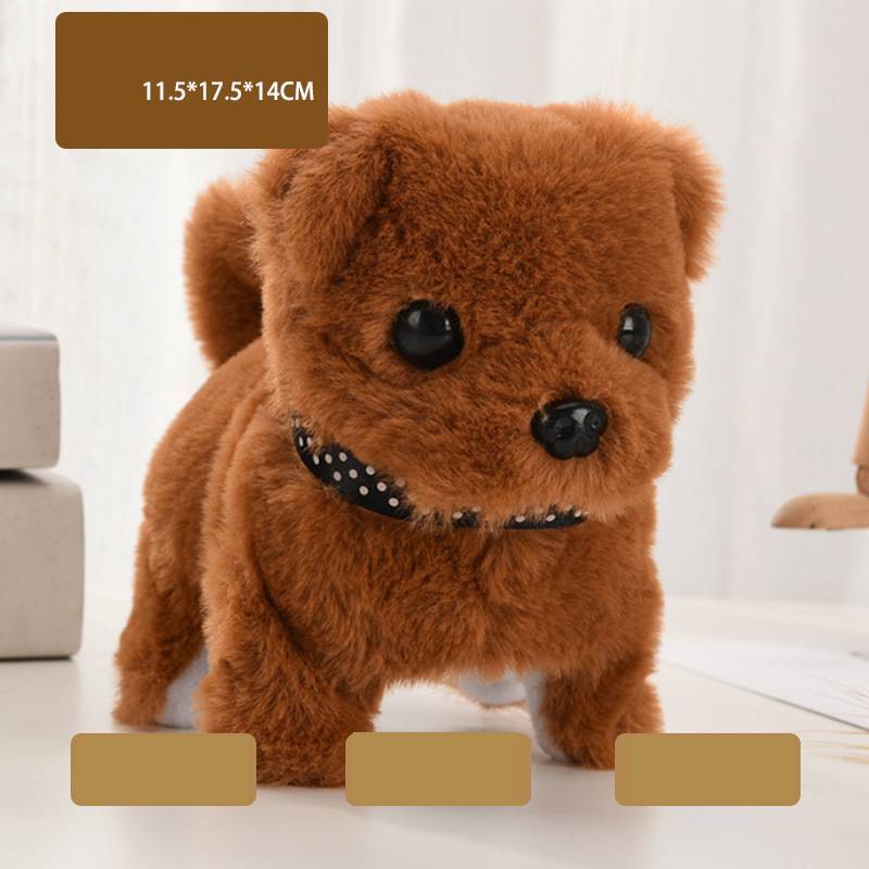 Simulation Electric Dog Plush Children's Toy - Cindi Book