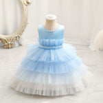 Children's Dress Color Matching Princess Dress Birthday Banquet Skirt - Cindi Book