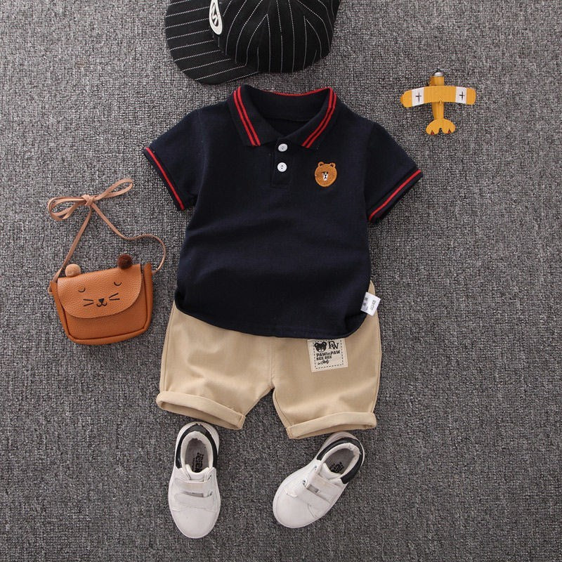 Boys short sleeve suit - Cindi Book