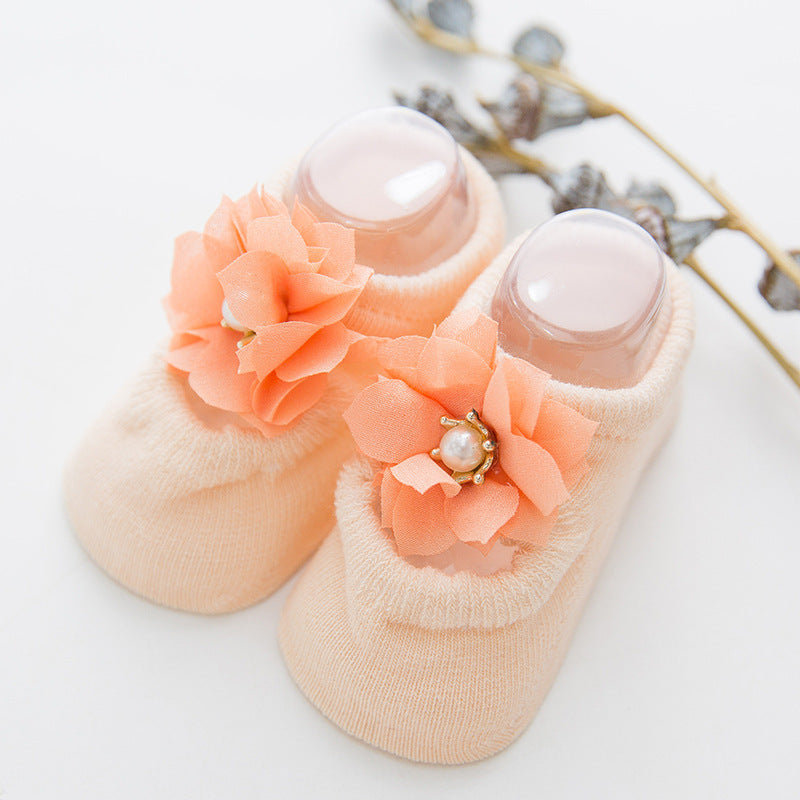 3 pairs of lace bow hole socks - Cindi Book