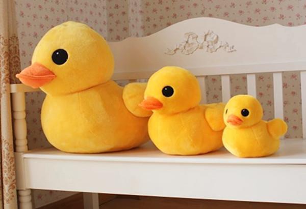 Small yellow duck plush toy - Cindi Book