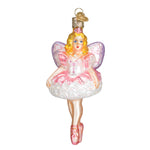 Old World Christmas Sugar Plum Fairy Ornament - hand-blown glass Christmas tree ornament (view 3)