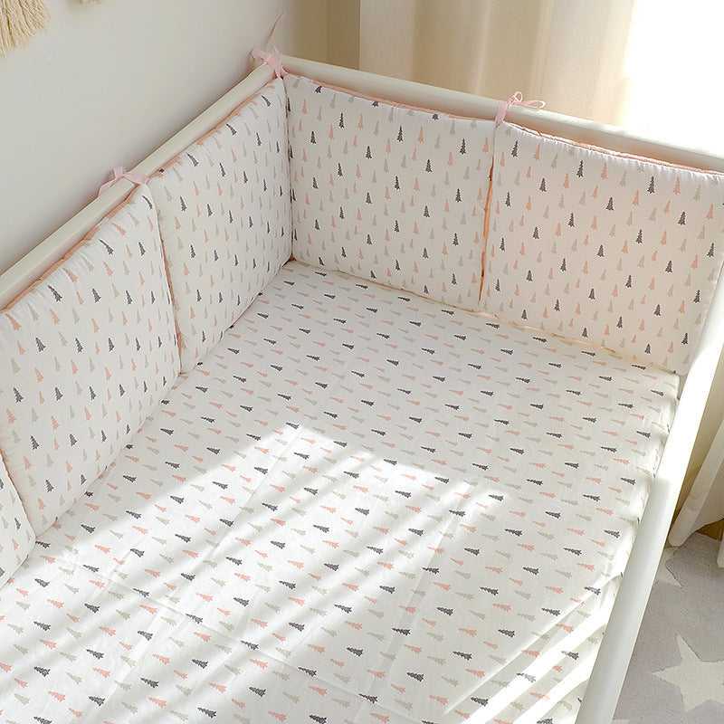 Cartoon embroidered cotton bumper bed - Cindi Book