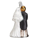 Old World Christmas Bridal Couple Ornament - hand-blown glass Christmas tree ornament (view 3)