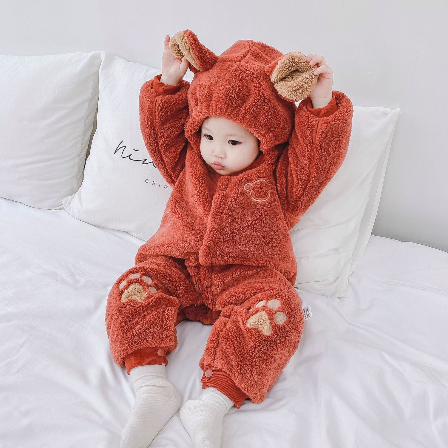 Newborn Baby Onesies Baby Clothes Romper Baby Quilted - Cindi Book