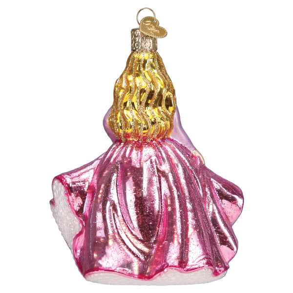 Old World Christmas Princess Ornament - hand-blown glass Christmas tree ornament (view 4)