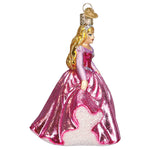 Old World Christmas Princess Ornament - hand-blown glass Christmas tree ornament (view 5)