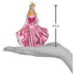 Old World Christmas Princess Ornament - hand-blown glass Christmas tree ornament (view 6)