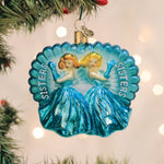 Old World Christmas Sisters Sisters Ornament - hand-blown glass Christmas tree ornament
