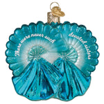 Old World Christmas Sisters Sisters Ornament - hand-blown glass Christmas tree ornament (view 3)