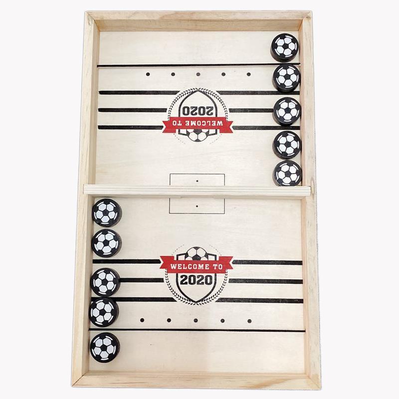 Puck Game Fast Sling Wooden Parent-child Interactive Game Chess Prop - Cindi Book