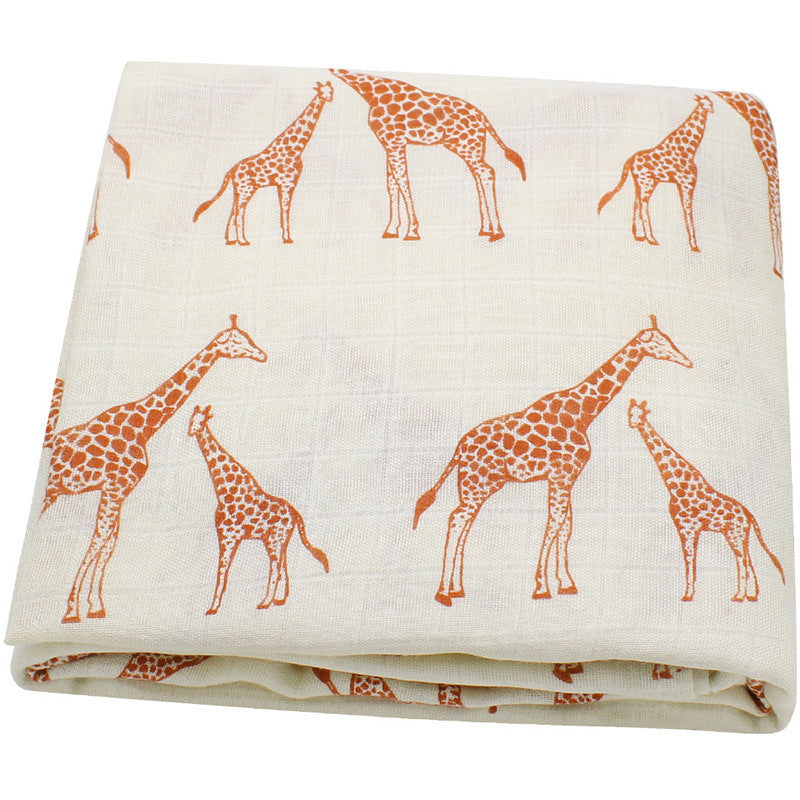 Organic cotton cloth baby swaddled baby blanket - Cindi Book
