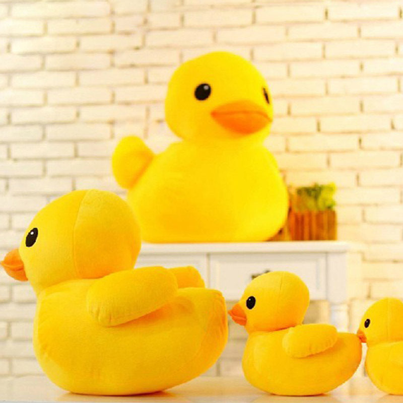 Small yellow duck plush toy - Cindi Book