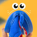Cute Children's Home Plus Velvet Non-slip Bag Heel Slippers - Cindi Book