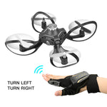 Folding Drone Gesture Control Aerial Photography Four-axis Body Sense Gravity Induction Remote Contro - Cindi Book