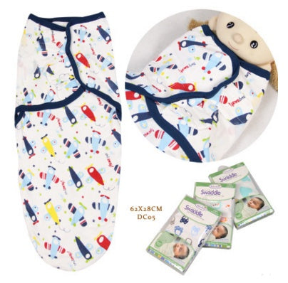 Cotton baby baby wrapped towel, cartoon baby sleeping bag, anti startled baby and baby products - Cindi Book
