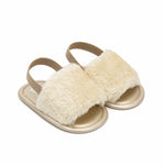 Girls' Plush Fashion Elastic Casual Shoes - Cindi Book
