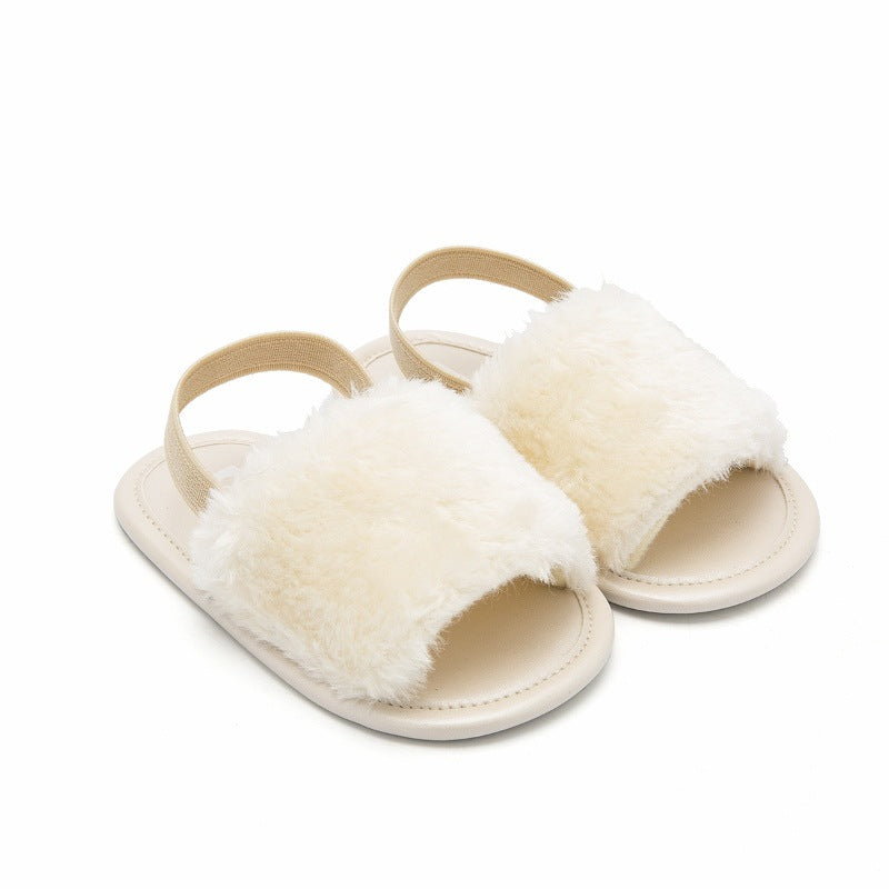 Girls' Plush Fashion Elastic Casual Shoes - Cindi Book