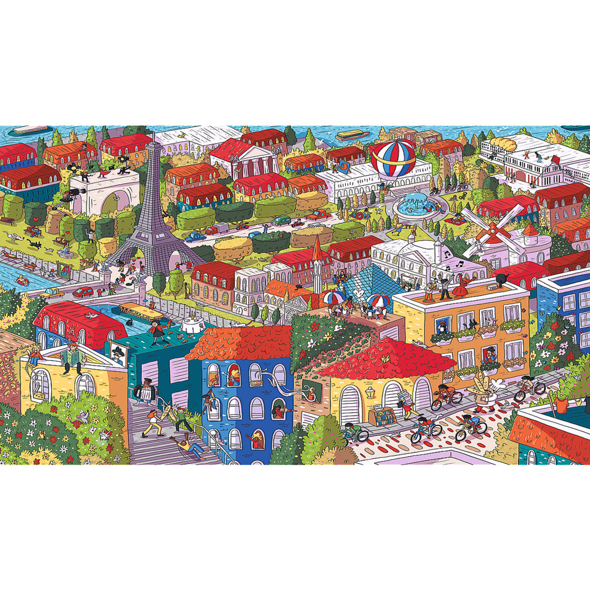 Trefl Prime Eye Spy Sneaky Peakers: Paris 1000 Piece Puzzle