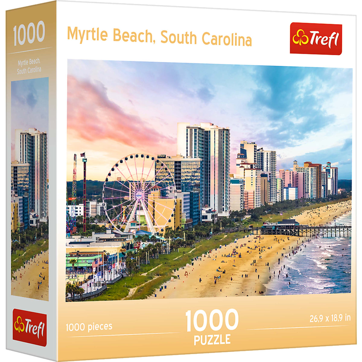 Trefl Red Myrtle Beach 1000 Piece Puzzle