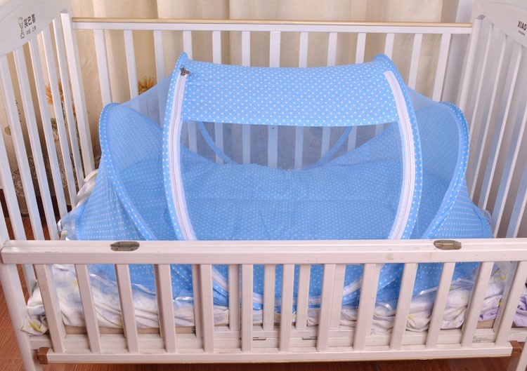 Foldable  Baby Bed Net With Pillow Net 2pieces Set - Cindi Book