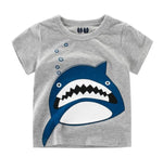 Children's Wear Summer New Korean Children's Boys Cotton T-shirt Men's Treasure In Children's Short Sleeves - Cindi Book