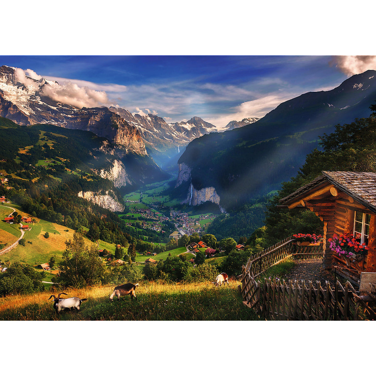 Trefl Premium Plus Lauterbrunnen Valley, Switzerland 1000 Piece Puzzle