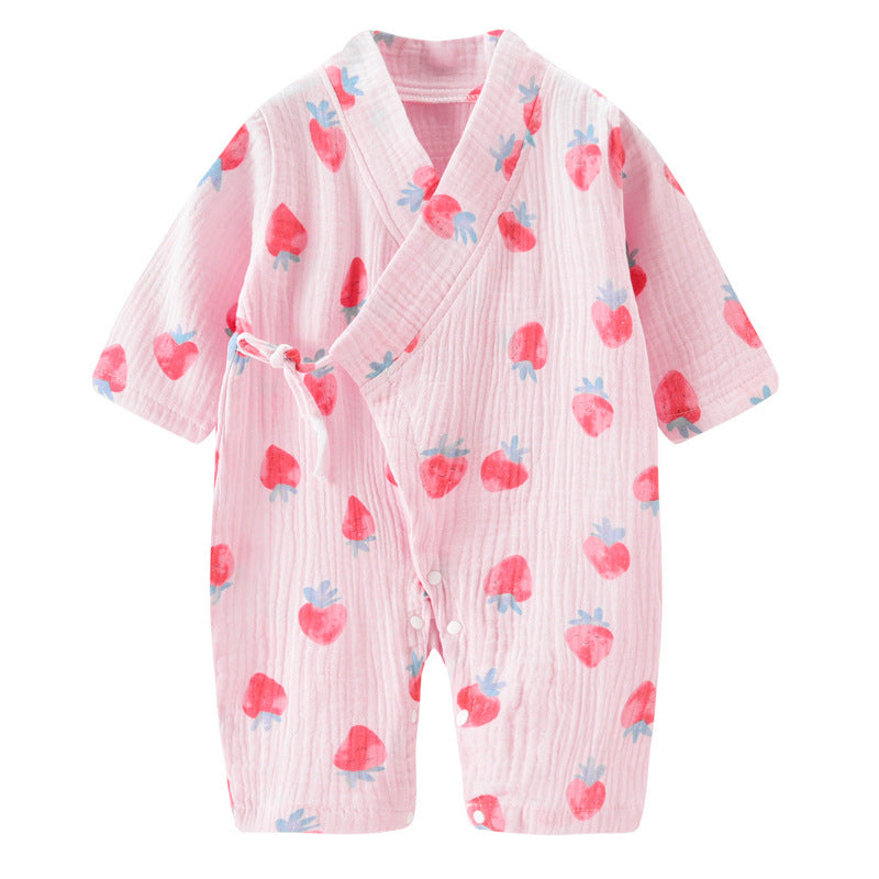 Baby Onesies Summer Thin Baby Romper Romper - Cindi Book