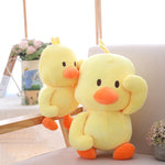 Little yellow duck figurine dancing expression small yellow duck plush toy - Cindi Book