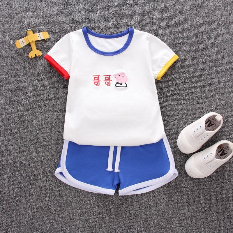 Boys short sleeve suit - Cindi Book