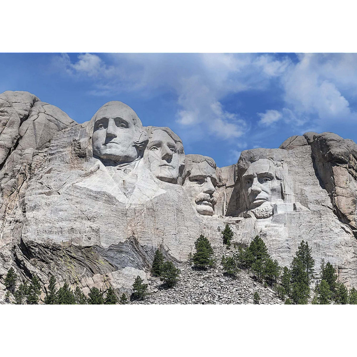 Trefl Red National Parks Mount Rushmore 1000 Piece Puzzle