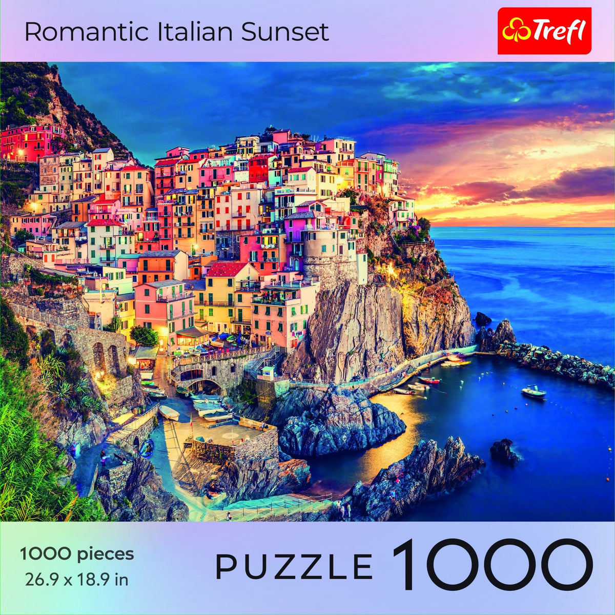 Trefl Red Romantic Italian Sunset 1000 Piece Puzzle
