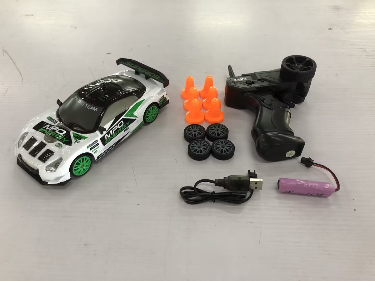 2.4G Drift Rc Car 4WD RC Drift Car Toy Remote Control GTR Model AE86 Vehicle Car RC Racing Car Toy For Children Christmas Gifts - Cindi Book